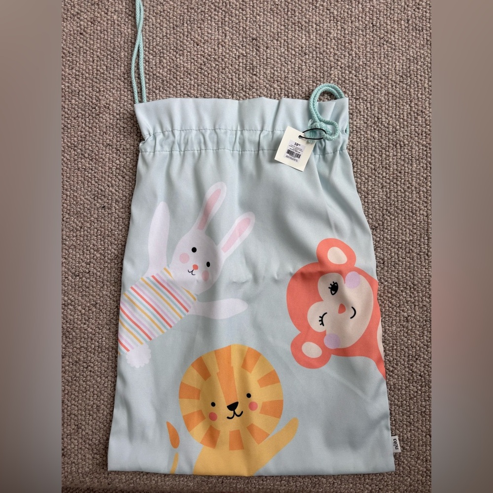 Indigo Nota drawstring bags